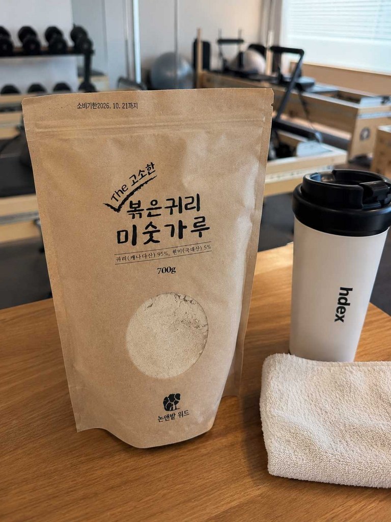 논앤밭위드 볶은귀리 95% 프리미엄 현미 미숫가루 700g, 3개 이미지 4