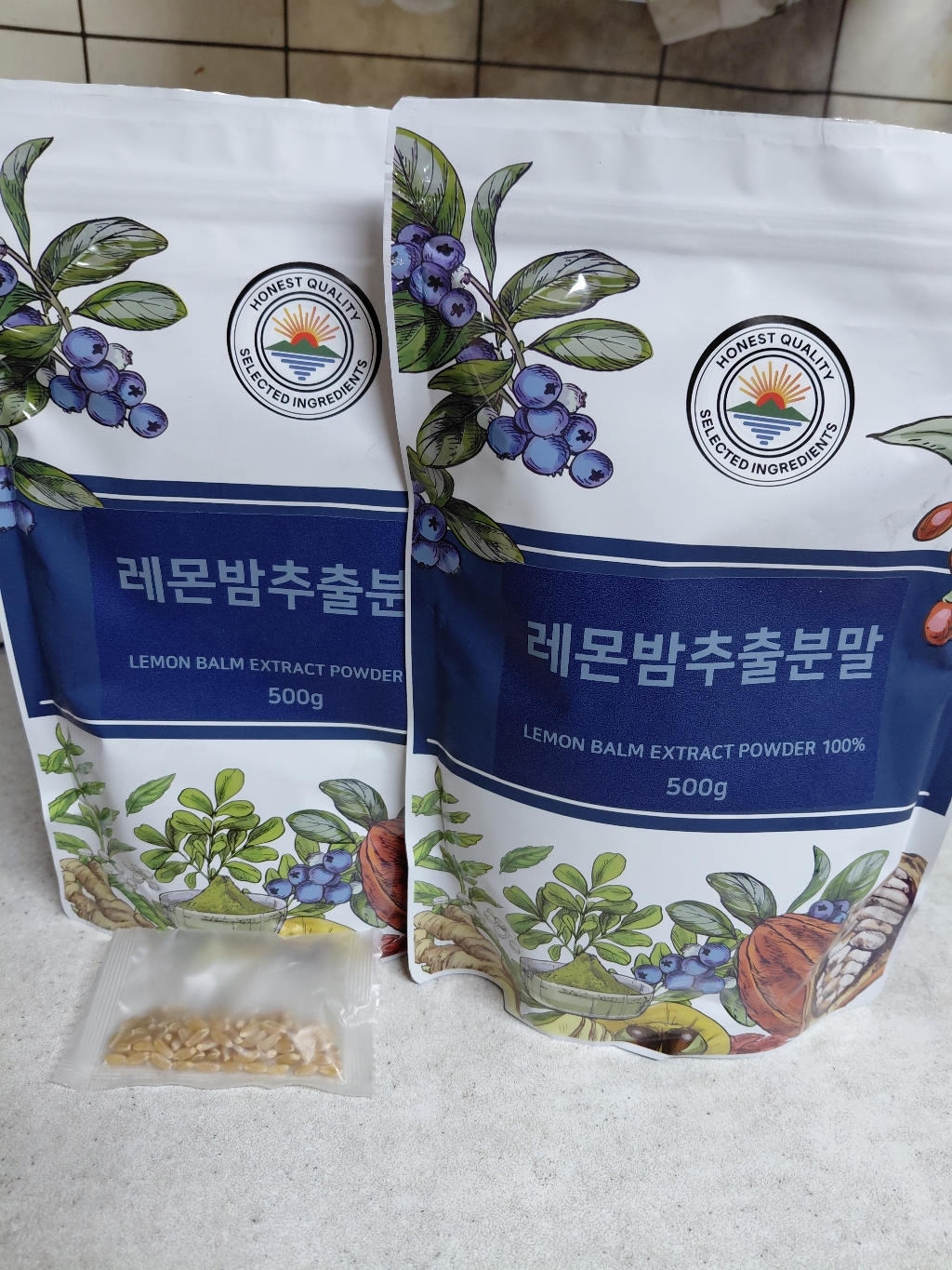 해나식품 레몬밤 추출분말 500g, 1개 솔직 후기 | 실사용자 리뷰 분석 썸네일