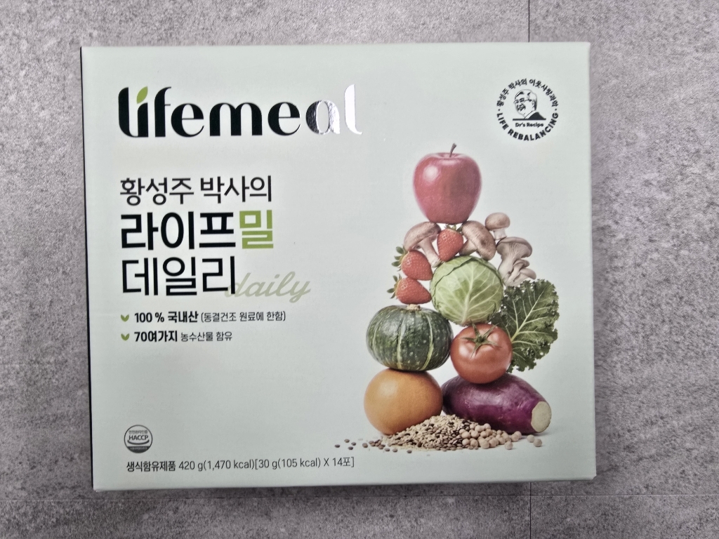 이롬 황성주 박사의 1일1생식 라이프밀 데일리 420g, 4개 솔직 후기 | 실사용자 리뷰 분석 썸네일