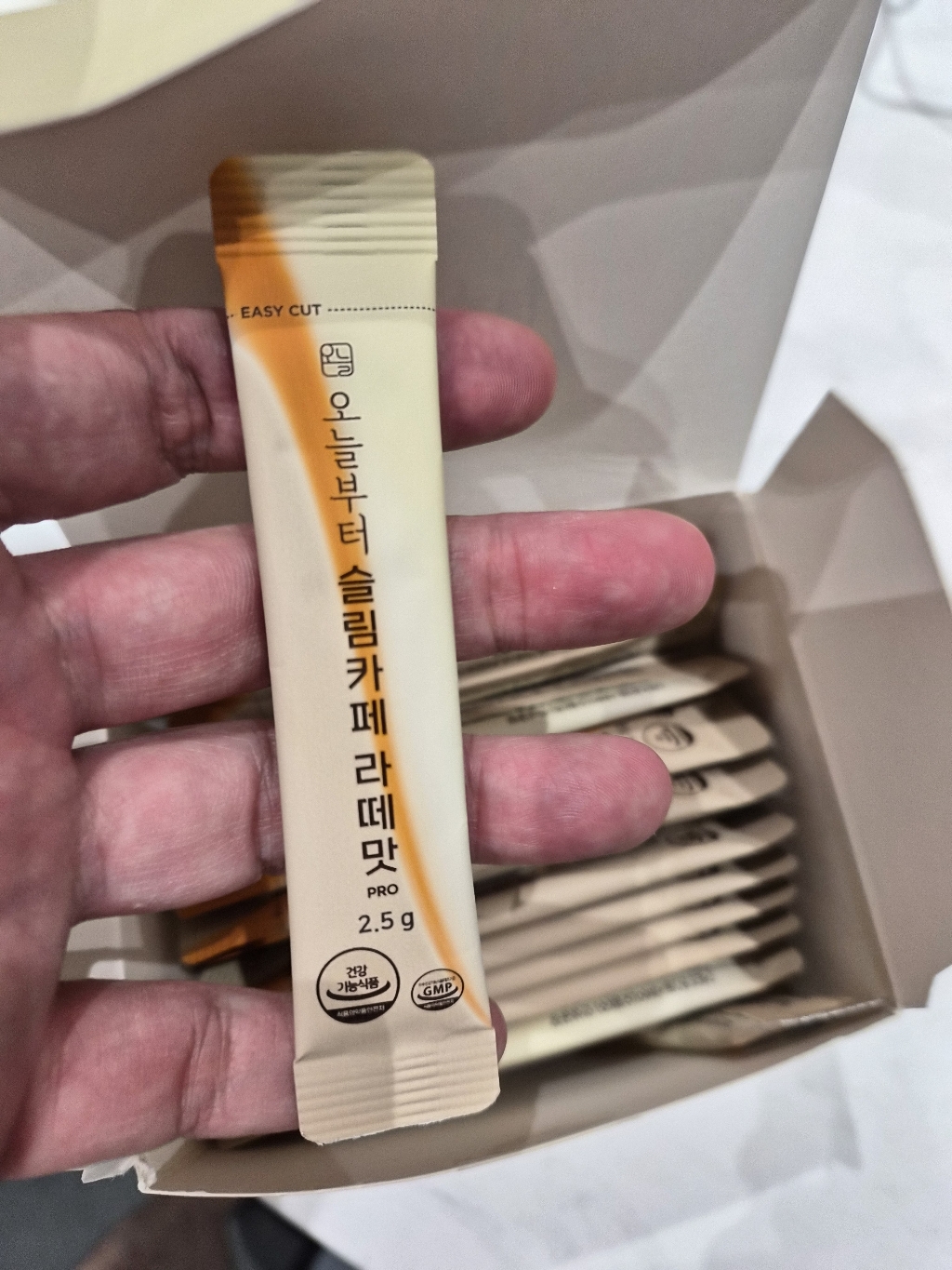 오늘부터 슬림카페 라떼맛 PRO 다이어트커피 60p 150g, 1개 실사용 후기 | 효과 있을까? - 상품 이미지 4