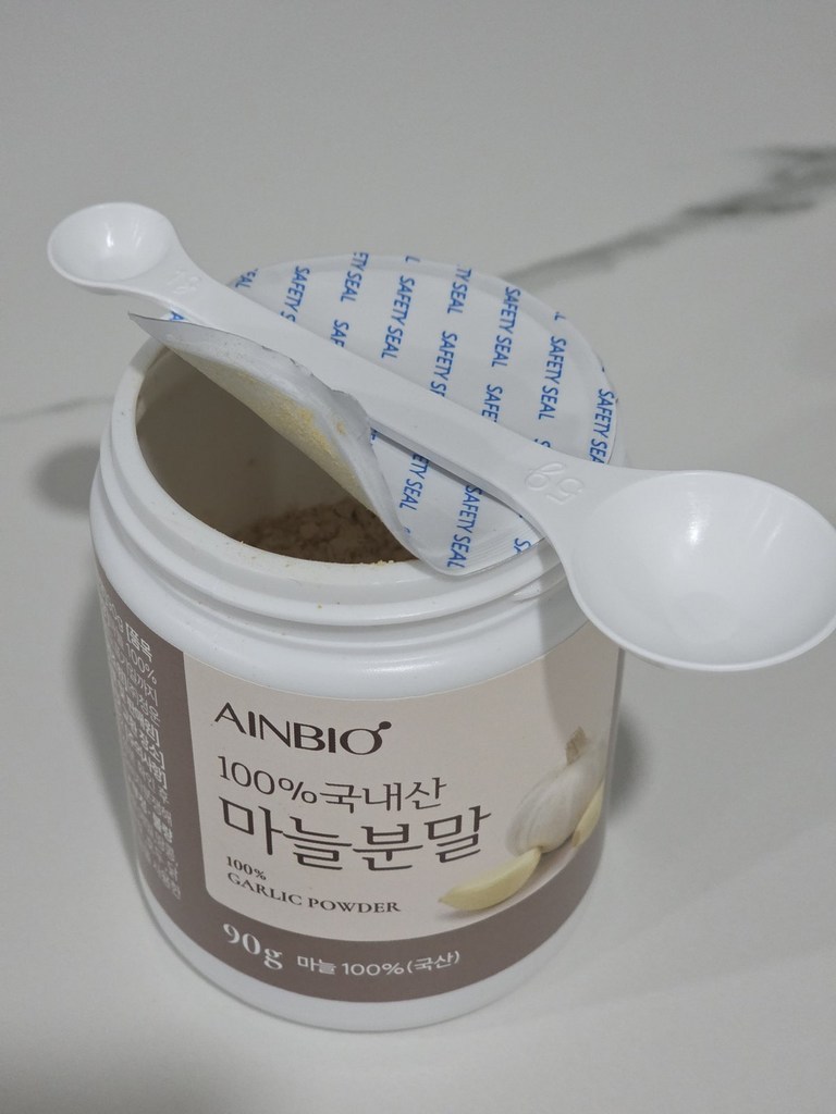ainbio 국내산 마늘분말 가루 갈릭파우더 90g, 1개 솔직 후기 | 실사용자 리뷰 분석 - 상품 이미지 1
