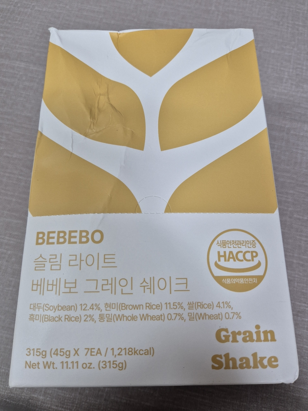 베베보 단백질 쉐이크 미숫가루맛 고단백 저당 다이어트 식사대용 45g 이미지 4