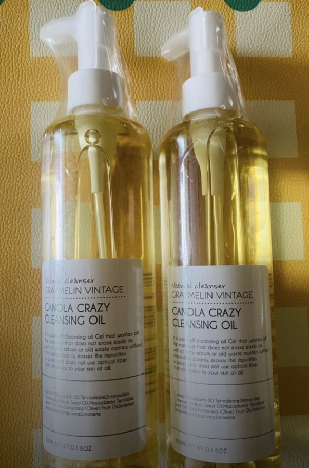 그레이멜린 카놀라 크레이지 클렌징오일 300ml 솔직 후기 | 실사용자 리뷰 분석 - 상품 이미지 1