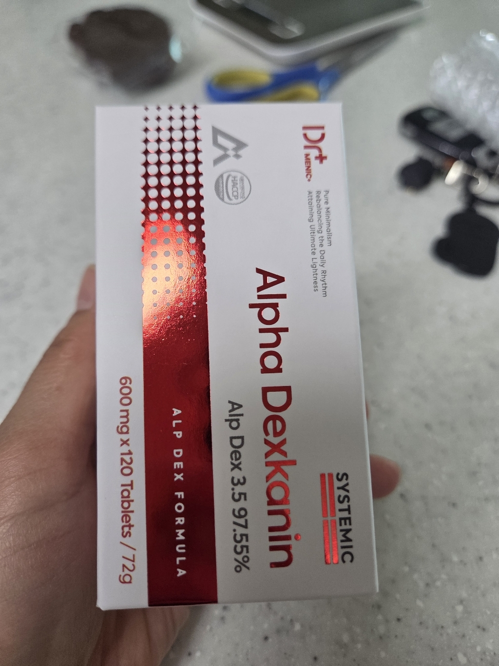 [정품 97.55%] Alpha 덱스카닌 Dexkanin 3.5 120정... 맛있게 먹은 솔직 후기 - 상품 이미지 4