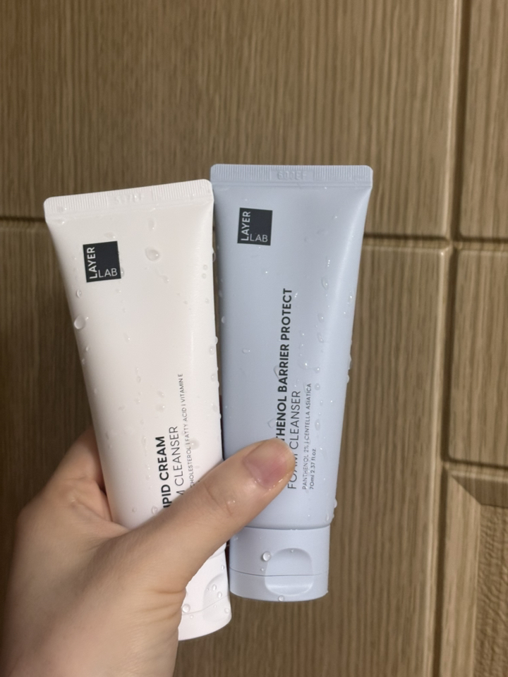 레이어랩 세라마이드 약산성 저자극 클렌징폼 트래블 에디션 이미지 4