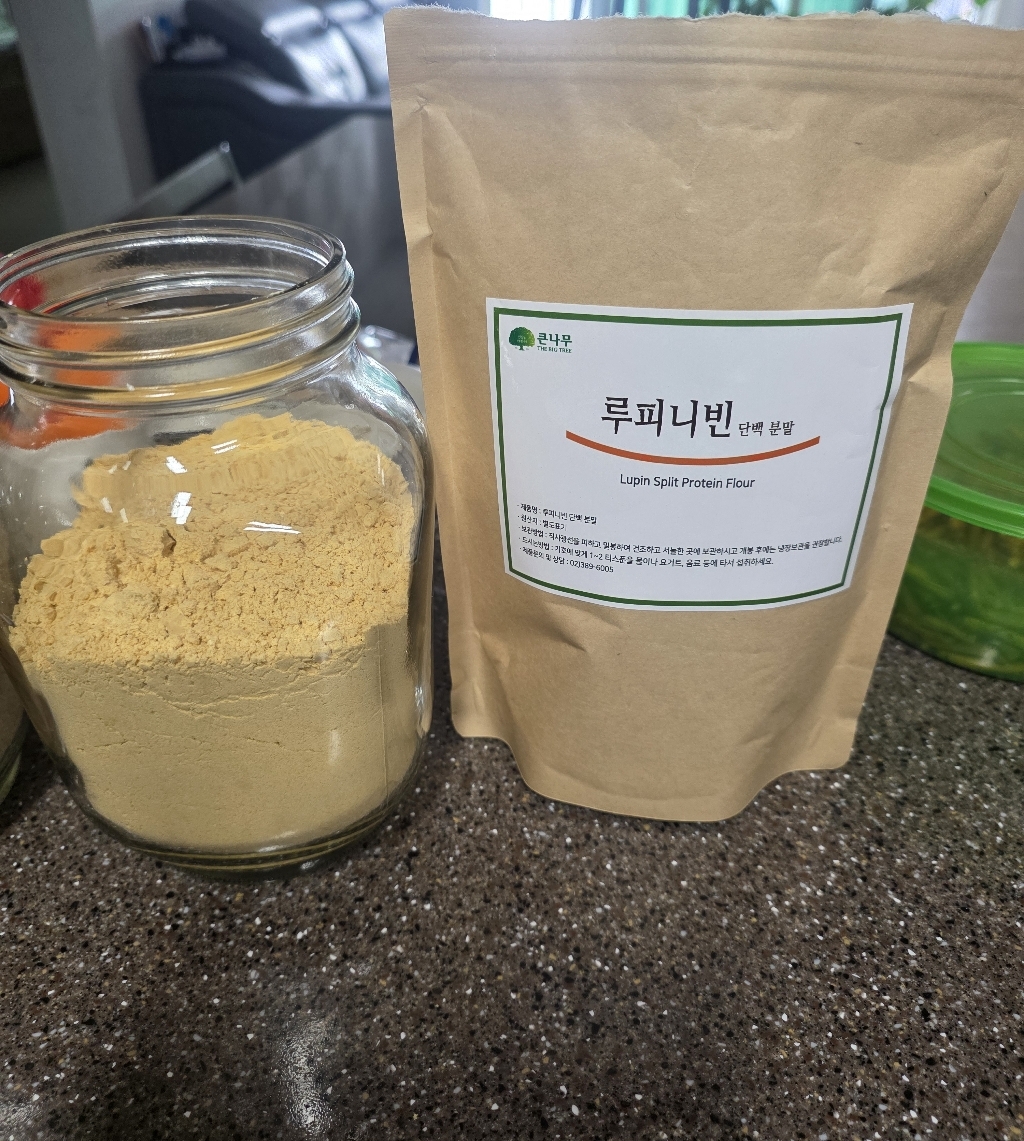 The큰나무 루피니빈 콩 루핀 단백 분말 500g, 1개 솔직 후기 | 실사용자 리뷰 분석 - 상품 이미지 2