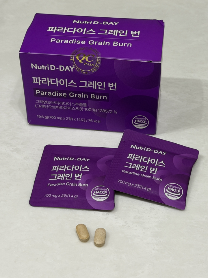 뉴트리디데이 파라다이스 그레인 번 14p 19.6g, 1개 이미지 2