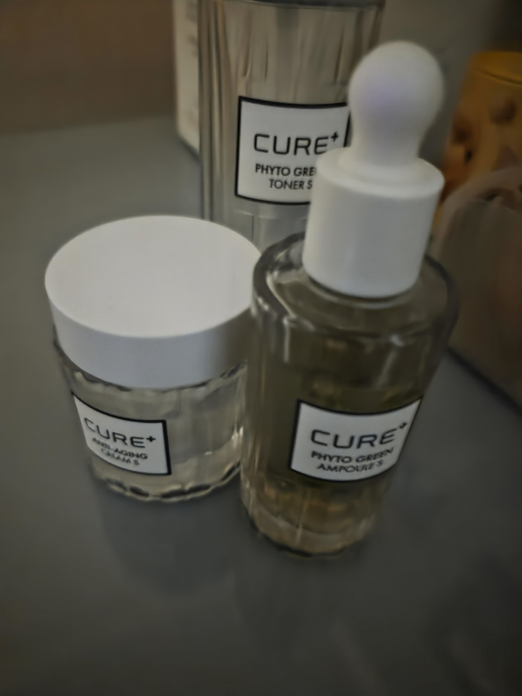 [롯데단독] 큐어 피토라인 기초 4종세트+크림 30g 2개+쇼핑백 이미지 4