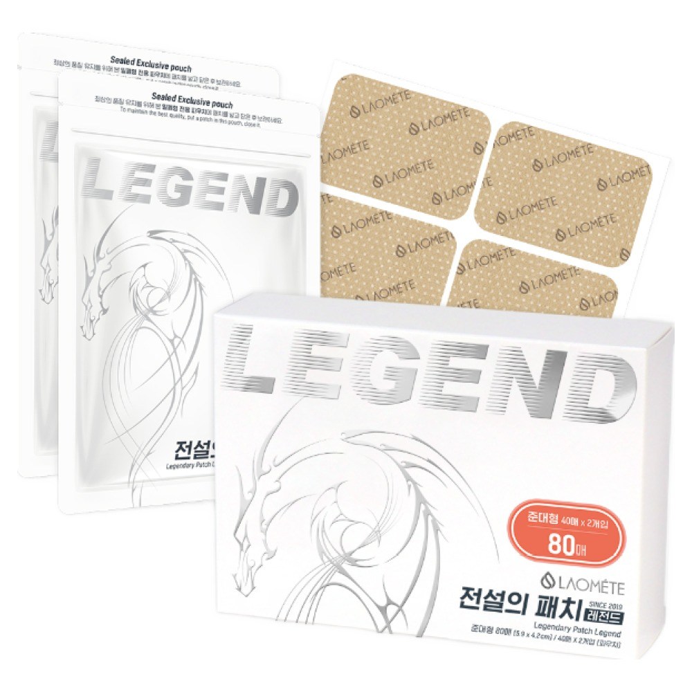 라오메뜨 전설의패치 레전드, 2개, 40매 — 쿠팡 골드박스 특가 22,000원