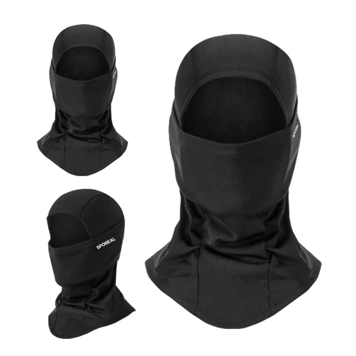 스포리얼 겨울 방한 스포츠 바라클라바 2p