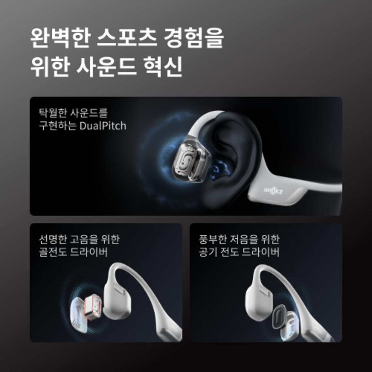 Shokz OpenRun Pro 2 착용 모습