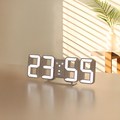 무아스 퓨어 미니 LED 벽시계, 화이트 - 쿠팡 가격 14,220원