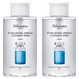 제이엠솔루션 H9 히아루로닉 앰플 클렌징 워터 아쿠아, 500ml, 2개