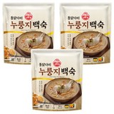 오뚜기 통닭다리 누룽지 백숙, 500g, 3개
