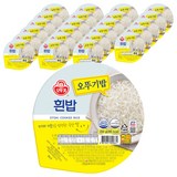 오뚜기 흰밥, 200g, 24개