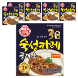 오뚜기 3일 숙성카레 클래식 고형 약간매운맛, 100g, 6개