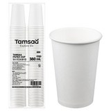 탐사 고평량 종이컵 무인쇄, 380ml