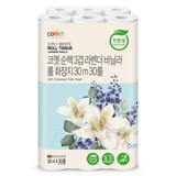 코멧 순백 3겹 라벤더 바닐라 롤화장지, 30m, 30개입, 1개
