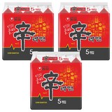 농심 신라면, 120g, 15개