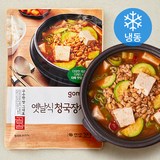 곰곰 옛날식 청국장찌개 (냉동), 500g, 1개