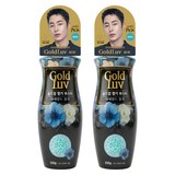 골드럽 섬유 향기부스터 에메랄드 블루, 550g, 2개