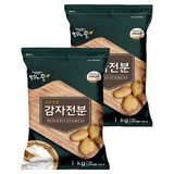 농부의뜰 감자전분, 1kg, 2개