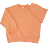 바브키즈 여아용 기본 컬러 맨투맨, 오렌지, 19호, 1개