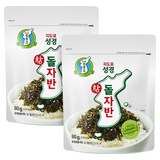 지도표 성경김 참돌자반, 80g, 2개