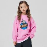 바브키즈 코메디 맨투맨 티셔츠, 핑크, 13호(130), 1개