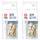 백설 중력 밀가루, 1kg, 2개