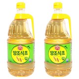 오뚜기 양조 식초, 1.8L, 2개