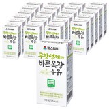 파스퇴르 무항생제 인증 바른목장 우유, 125ml, 24개