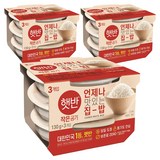 햇반 백미밥 작은 공기, 130g, 9개