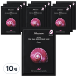 제이엠솔루션 액티브 핑크 스네일 브라이트닝 마스크 프라임, 30ml, 10개입