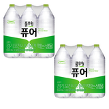 풀무원샘물 퓨어 생수, 2L, 12개