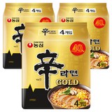 신라면 골드, 125g, 12개