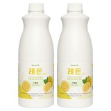 엔아이에프 엔칸토 레몬 베이스, 1.8kg, 2개
