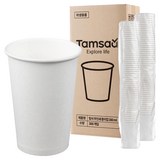 탐사 고평량 종이컵 무인쇄, 380ml