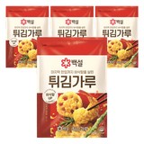 백설 튀김가루, 1kg, 4개