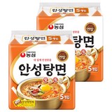 농심 안성탕면, 125g, 10개