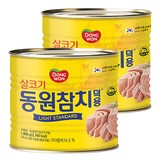 동원참치 살코기 라이트 스탠다드 덕용, 1.88kg, 2개