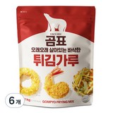 곰표 튀김가루, 1kg, 6개