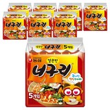 농심 얼큰한 너구리, 120g, 40개