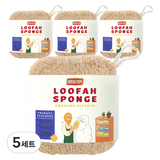 어반파파 어썸루파 천연수세미, 4개, 5세트