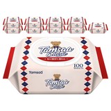 탐사 클래식 물티슈 캡형, 100매, 10개
