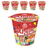 오뚜기 진라면 컵 매운맛, 65g, 6개
