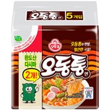 오뚜기 오동통면, 120g, 5개