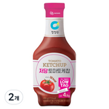 청정원 저당 토마토케찹, 490g, 2개