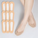 시너싹스 여성용 전체실리콘 논슬립 쿨 덧신 9켤레, 220~250mm, 스킨, 1개
