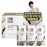 곡물도감 국산 무가당 21곡 서리태 가득 콩물두유, 180ml, 15개